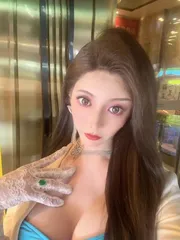性感天使带把女孩